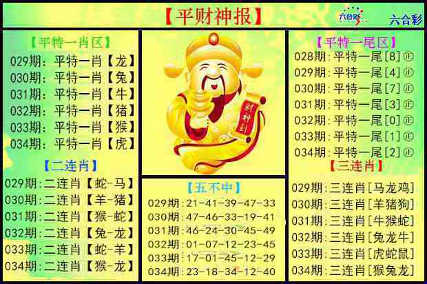 034期平财神报[图]